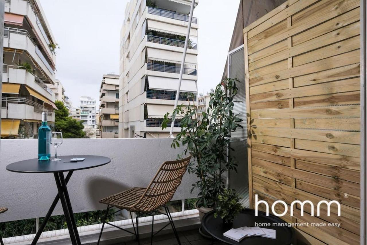 Athens Riviera Homm Flat 4 Min Walk From Beach, Thiseos Str Exterior foto