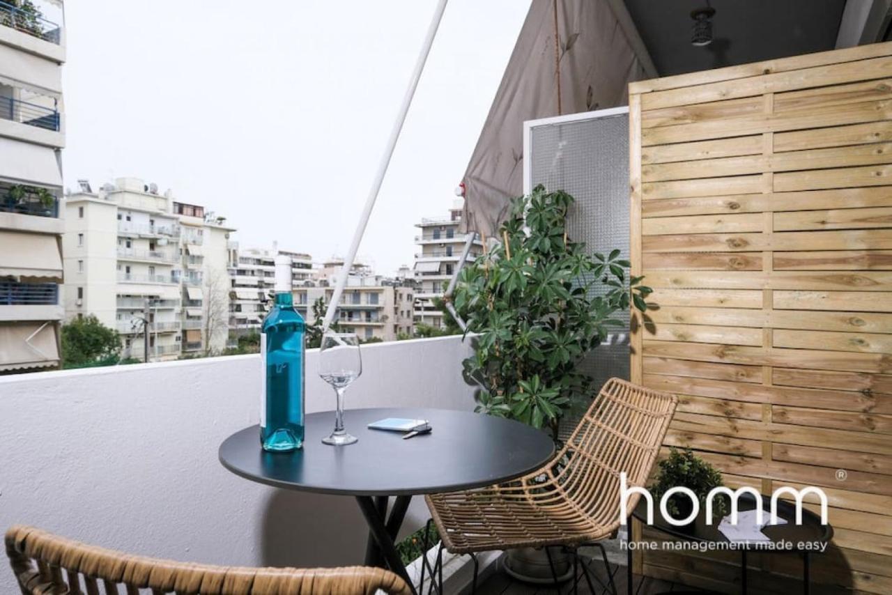 Athens Riviera Homm Flat 4 Min Walk From Beach, Thiseos Str Exterior foto